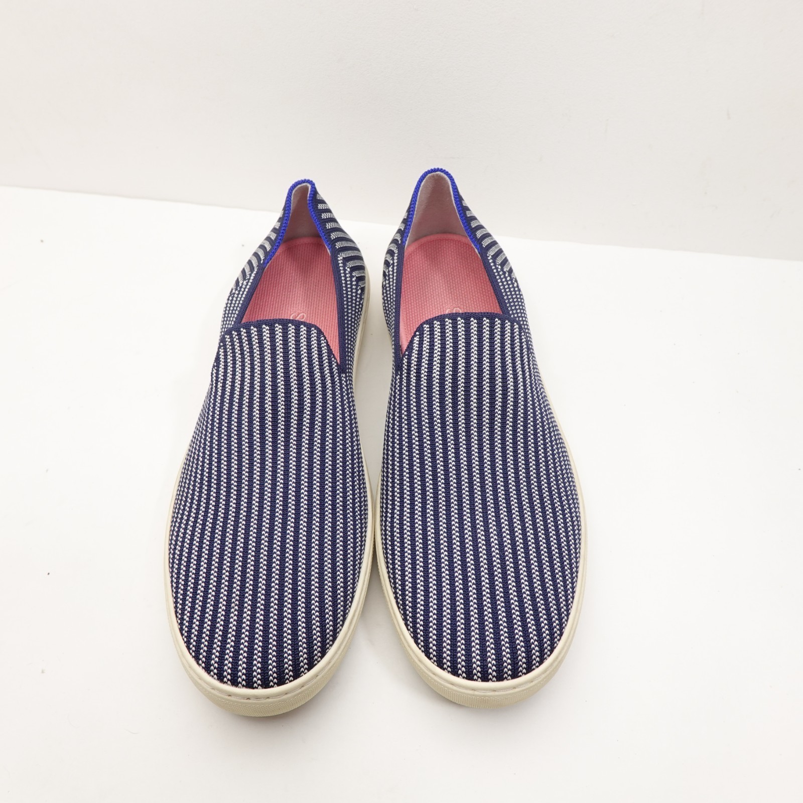 ROTHY'S Shoes Womens Size 11 Riviera Pinstripe Blue Slip On Casual Item image 4