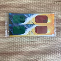 2 Pairs - Kodak 3-D Print Cardboard Movie Glasses 2011 - New - $6.90