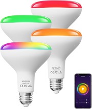 Bright Smart Light Bulbs 13W 100W Equivalent 1300 Lumens 2700K-6500K, 4 Pack. - £56.39 GBP