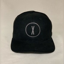 Vintage X Files Cap Embroidered Hat Baseball Black Adjustable Strap Back TV Fox - £45.16 GBP