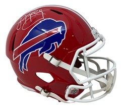 Jim Kelly Signed Buffalo Bills Full Size Replica Speed Helmet BAS ITP - £268.22 GBP