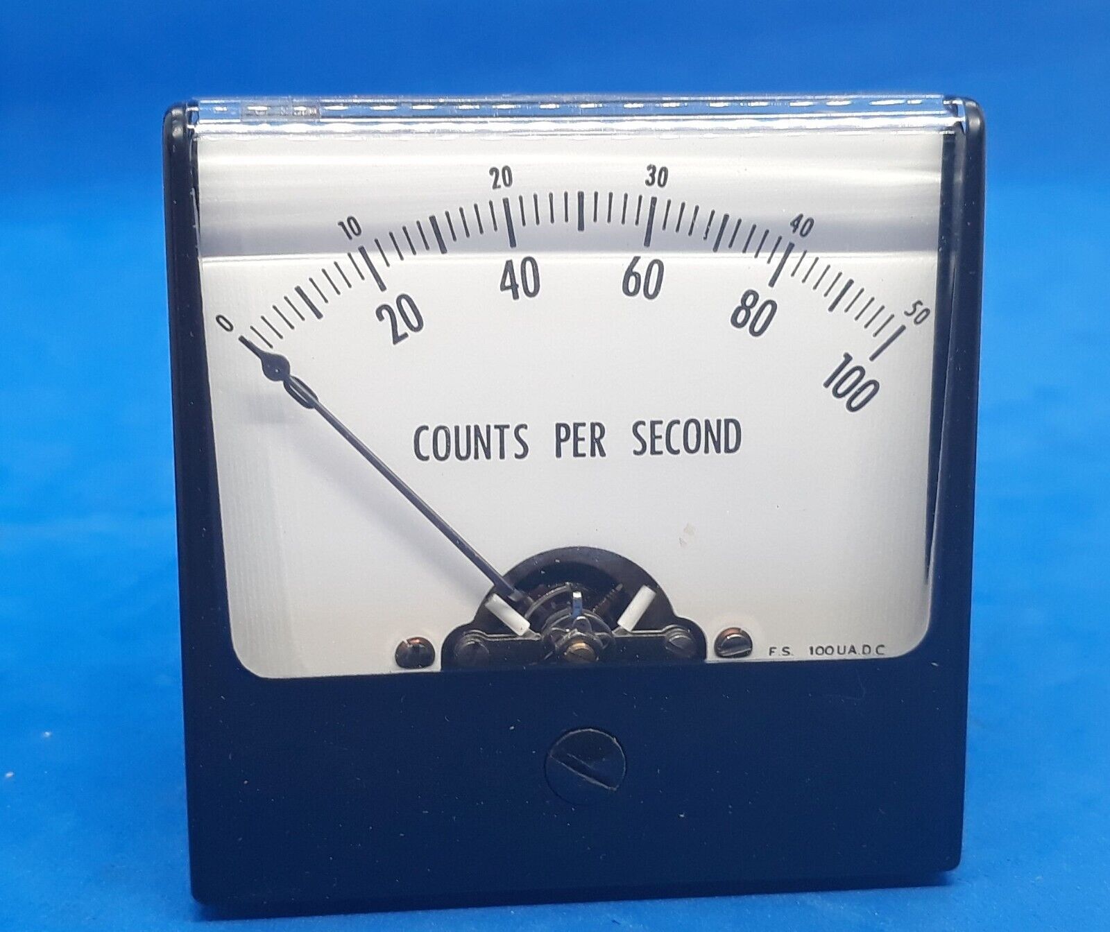 Simpson Electric 15-1019-82 Counts Per Second Panel Meter f.s. 100 ua d.c. - $19.99
