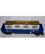 K-Line KCC #K90005 GTW GONDOLA w/ Containers - NIB! - £30.68 GBP