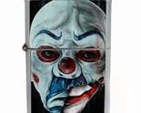 Joker Mask Rs1 Flip Top Dual Torch Lighter Wind Resistant - £13.19 GBP