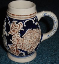 Antique German Dancing Happy Couple In Bar Beer Stein Collectible Man Cave Gift! - £14.56 GBP