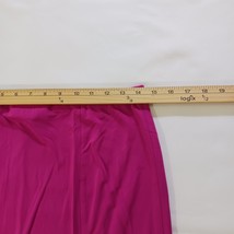 Express Design Studio Women Elastic Waist Pink Pull-On Pleated Button Skirt Sz S image 9