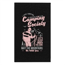 Personalized Rally Towel, 11x18&quot; - Camping Adventure, Mountains Hiking, ... - $17.51