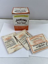 Johnson&#39;s Foot Soap Powder 3 Packets for Aching Feet Discontinued New Ol... - $39.59