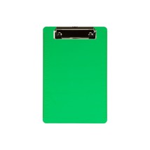 JAM Paper Plastic Clipboard Memo Size Green (331CPMGR) - £15.65 GBP