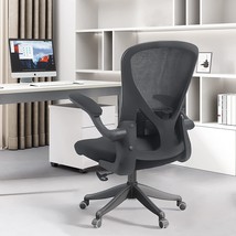 Sichy Age Office Chair Ergonomic Computer Office Chair Tilt Function Flip-Up - £109.50 GBP