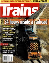 Trains: The Magazine of Railroading July 2008 24 Hours Inside a Railroad - £6.20 GBP