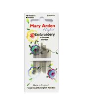 Mary Arden Embroidery Needles Sizes 5/10 - $5.95
