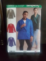 Uncut Simplicity Pattern #8955 Raglan Sleeve Unlined Women&#39;s Jackets Sz ... - $6.76