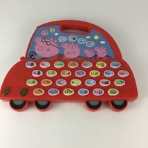 VTech Peppa Pig Learn &amp; Go Alphabet Car Songs Sounds Character Phrases Toy 2020 - £23.32 GBP