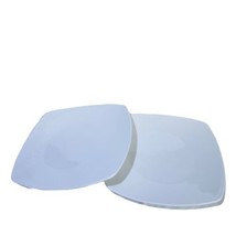 Gibson Home Salad Plates Square White 7.25” Preowned Unused Curved Edge ... - £13.99 GBP