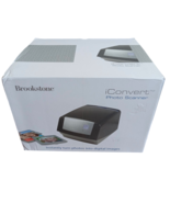 Brookstone iConvert Photo Digital Scanner 600 DPI USB Scans photos - €19,69 EUR