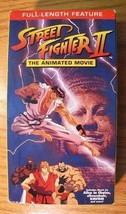 Street Fighter II The Animated Movie VHS VIDEO 1996, Rated Version) - £11.73 GBP