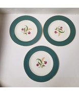 3 Homer Laughlin Dinner Plates Berkshire Cavalier Eggshell Vintage Pattern - £8.97 GBP