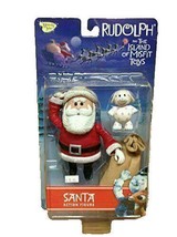 Rudolph Santa Claus w/ Present Sack and The Island of Misfit Toys Action... - $70.78