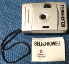 Bell & Howell Point & Shoot 35MM Film Camera Focus Free 28MM Lens w/ Strap ~892A - $4.95