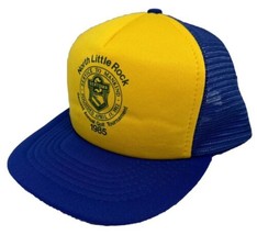 Vintage North Little Rock Sertoma Golf Tournament Hat Cap Snap Back Trucker 1985 - £19.75 GBP