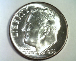 1956 Roosevelt Dime Choice Uncirculated Ch. Unc Nice Original Coin Fast 99c Ship - £4.71 GBP