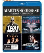 4 Movies - Martin Scorsese Collection - Taxi Driver / Cape Fear / Casino... - $65.00