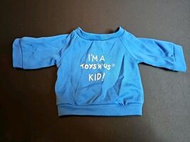 Vintage Toys R Us Doll Clothes I’m a Toys R Us Kid Blue Top Tortured - $23.86 CAD