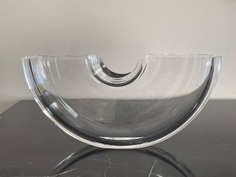 Vintage Steuben #8517 Equinox 10&quot; Art Glass Bowl Designed by Neil Cohen - £308.83 GBP