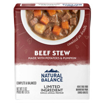 Natural Balance Pet Foods L.I.D. Stew Wet Dog Food Beef Stew 11oz. (Case of 12) - £79.09 GBP