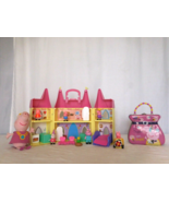 Peppa Pig&#39;s Princess Castle Deluxe Toy Play House Castle + Purse + Stuff... - £28.84 GBP