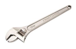 Craftsman Metric and SAE Adjustable Wrench 15 in. L CMMT81625 - $64.95