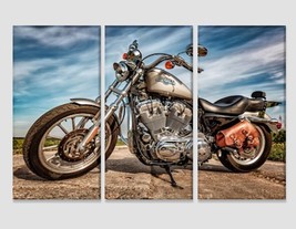 Harley-Davidson Sportster 883 Low Photo Harley-Davidson Canvas Print Bik... - £39.16 GBP