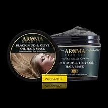 Black Mud &amp; Olive Oil Hair Mask PM58 500 ml - £35.08 GBP