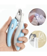 LED Electric Pet Nail Clippers for Dogs & Cats – Nail Grinder with LED Light