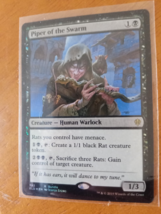 Piper Of The Swarm FOIL Magic The Gathering Rare Throne Of Eldraine 392 ... - €1,97 EUR