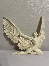 Design Toscano Icarus Winged Man Wall Sculpture, 11 Inch, Ancient Ivory - £19.31 GBP