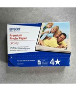 Epson Premium Glossy Photo Paper, 4&quot; x 6&quot;, Pack Of 100 Sheets New Sealed - £11.40 GBP