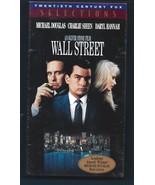 Factory Sealed VHS-Wall Street-Michael Douglas, Charlie Sheen, Daryl Hannah - $280.80 MXN