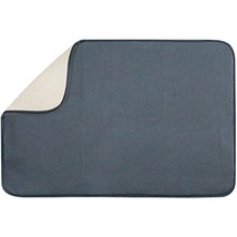 InterDesign Inter-Design Extra Large Drying Mat, Thin, Pewter - $24.04