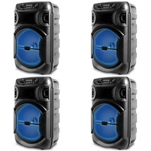 New Technical Pro 1000 W Portable LED Bluetooth Party Speaker w/USB, SOL... - $176.99