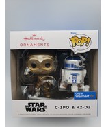 2022 Funko Pop! STAR WARS C-3PO &amp; R2-D2 Hallmark Ornaments New w/ Gift C... - $36.66 CAD