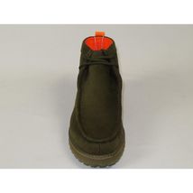 Men's TAYNO Wallabee Style Chukka Boots Soft Micro Suede MOJAVE S Olive image 9