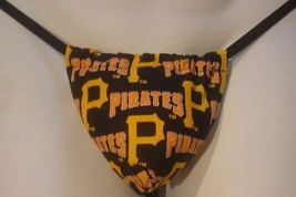 New Mens Pittsburgh Pirates Mlb Baseball Gstring Thong Male Lingerie Underwear - £15.00 GBP
