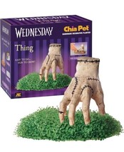 Chia Pet Handmade Deceptive Planter Featuring Thing From Wednesday Brand... - £29.89 GBP