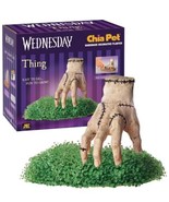 Chia Pet Handmade Deceptive Planter Featuring Thing From Wednesday Brand... - £29.88 GBP