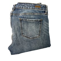 Kut From The Kloth Jeans Womens Blue Denim Straight Leg Casual Pants 14 - $19.99