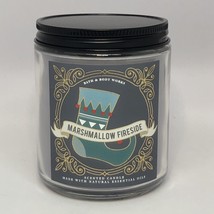 MARSHMALLOW FIRESIDE Bath And Body Works Single Wick Scented Candle 7oz New - $16.82