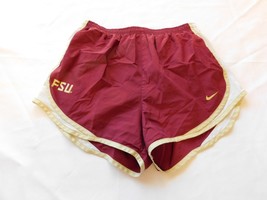 Nike Dri-Fit Ladies Women&#39;s Active Shorts Size M Maroon Florida State Seminoles - £23.45 GBP