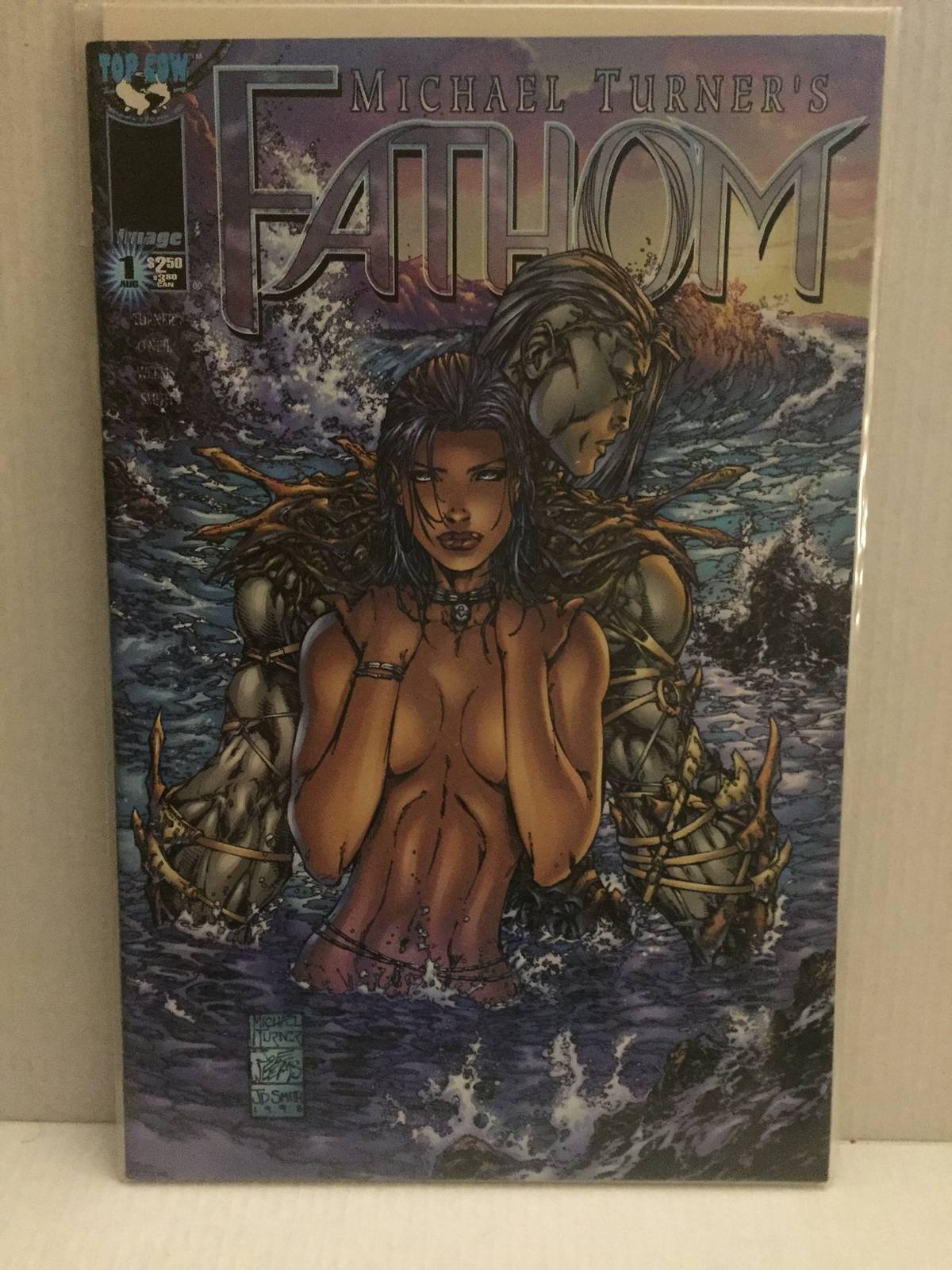 Primary image for 1998 Top Cow Image Comics Michael Turner's Fathom #1 Variant Cover C